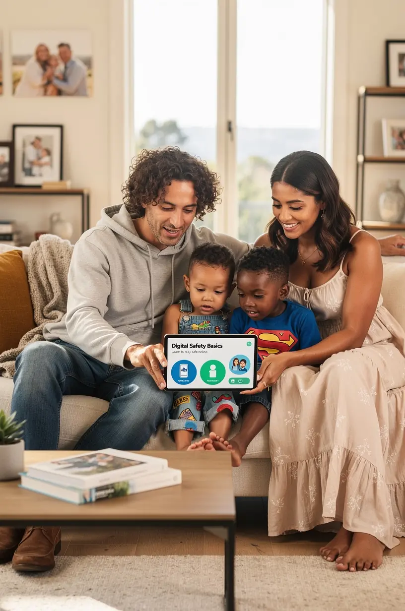 Close-up of hands typing on a keyboard with a clear and concise tech blog article open on the monitor.